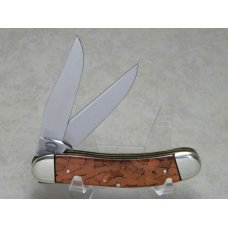Fight'n Rooster Germany Celebrated Bronze Chip Sowbelly Knife - 1 of 70 Fight'n Rooster Germany Celebrated Bronze Chip Sowbelly Knife - 1 of 70