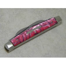 Fight'n Rooster Germany Celebrated Pink Cracked Pearl Congress Knife - 1 of 200 Fight'n Rooster Germany Celebrated Pink Cracked Pearl Congress Knife - 1 of 200