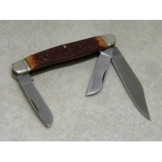 Camillus New York USA Delrin "Razor Edged Stainless" 179 Stockman Knife & Pocket Steel in Box Camillus New York USA Delrin "Razor Edged Stainless" 179 Stockman Knife & Pocket Steel in Box