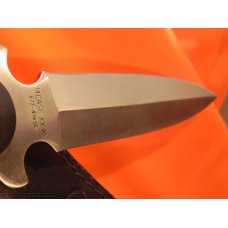 1990 Case xx Boot Knife/Hunt Knife (E77-4 1/2 SS) w Original Sheath w Rubber Type Grip Handles! NOS 1990 Case xx Boot Knife/Hunt Knife (E77-4 1/2 SS) w Original Sheath w Rubber Type Grip Handles! NOS