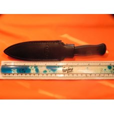 1990 Case xx Boot Knife/Hunt Knife (E77-4 1/2 SS) w Original Sheath w Rubber Type Grip Handles! NOS 1990 Case xx Boot Knife/Hunt Knife (E77-4 1/2 SS) w Original Sheath w Rubber Type Grip Handles! NOS