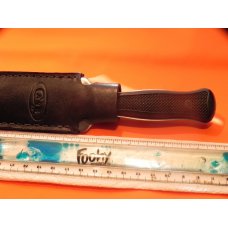 1990 Case xx Boot Knife/Hunt Knife (E77-4 1/2 SS) w Original Sheath w Rubber Type Grip Handles! NOS 1990 Case xx Boot Knife/Hunt Knife (E77-4 1/2 SS) w Original Sheath w Rubber Type Grip Handles! NOS