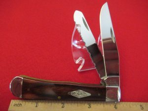 Case XX 2000 wood Trapper  Pattern # 7254 SS