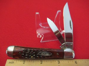 Case XX 1974 Red Bone Copperhead Pattern # 6249