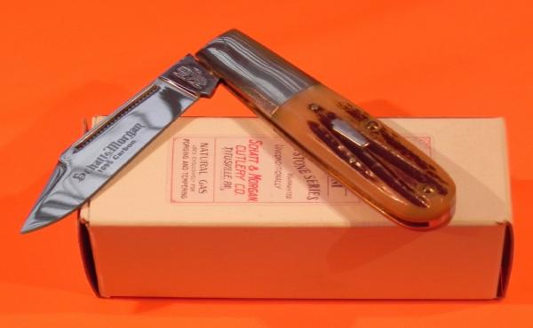 Schatt & Morgan Barlow Pocket Knife w/ Winterbottom Handles & Blade Etch - NOS -NICE ONE! Schatt & Morgan Barlow Pocket Knife w/ Winterbottom Handles & Blade Etch - NOS -NICE ONE!