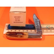 Schatt & Morgan Barlow Pocket Knife w/ Winterbottom Handles & Blade Etch - NOS -NICE ONE! Schatt & Morgan Barlow Pocket Knife w/ Winterbottom Handles & Blade Etch - NOS -NICE ONE!