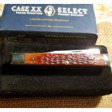 2002 Case XX Select 2 blade doctors knife. Mint in box. Unused, factory edge and uncarried. Red bone 2002 Case XX Select 2 blade doctors knife. Mint in box. Unused, factory edge and uncarried. Red bone