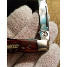 2002 Case XX Select 2 blade doctors knife. Mint in box. Unused, factory edge and uncarried. Red bone 2002 Case XX Select 2 blade doctors knife. Mint in box. Unused, factory edge and uncarried. Red bone