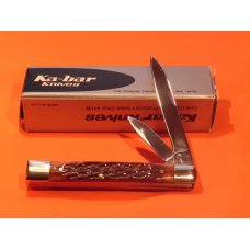 Ka-Bar (PHD 101) Physicians Pocket Knife w/ Beautiful Chestnut Brown Bone Handles -NOS Ka-Bar (PHD 101) Physicians Pocket Knife w/ Beautiful Chestnut Brown Bone Handles -NOS