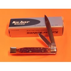 Ka-Bar (PHD 101) Physicians Pocket Knife w/ Beautiful Chestnut Brown Bone Handles -NOS Ka-Bar (PHD 101) Physicians Pocket Knife w/ Beautiful Chestnut Brown Bone Handles -NOS