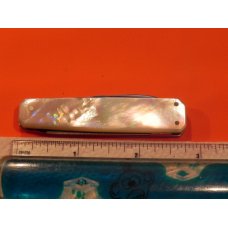 Vint J A Henckels, 2 Blade +File Gentlemens Pocket knife w Fiery Multi-Color Mother of Pearl Handles Vint J A Henckels, 2 Blade +File Gentlemens Pocket knife w Fiery Multi-Color Mother of Pearl Handles