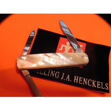 J A Henckels, 2 Blade +File Gentlemens Pocket knife w Multi-Color Fiery Mother of Pearl Handles J A Henckels, 2 Blade +File Gentlemens Pocket knife w Multi-Color Fiery Mother of Pearl Handles