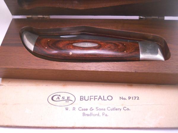 1970's Case Buffalo Knife Box Sleeve P172 1970's Case Buffalo Knife Box Sleeve P172