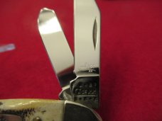Case XX 2001 Bone Stag SFO Stockman Pattern # 6.53087 SS Case XX 2001 Bone Stag SFO Stockman Pattern # 6.53087 SS