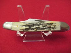 Case XX 2001 Bone Stag SFO Stockman Pattern # 6.53087 SS Case XX 2001 Bone Stag SFO Stockman Pattern # 6.53087 SS