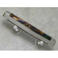 Bulldog Brand Germany Purple Swirl Stockman Knife c.1995 - High Carbon Steel - No Etch - 1 of 100 Bulldog Brand Germany Purple Swirl Stockman Knife c.1995 - High Carbon Steel - No Etch - 1 of 100