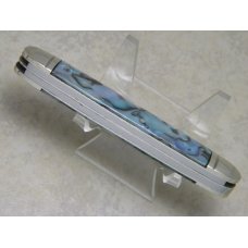 Bulldog Brand Germany Abalone Swirl Cattle King Knife c.1993 - Surgical Inst. - No Etch Bulldog Brand Germany Abalone Swirl Cattle King Knife c.1993 - Surgical Inst. - No Etch