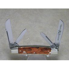 Fight'n Rooster Germany Celebrated Bronze Cracked Pearl Congress Knife - 1 of 70 Fight'n Rooster Germany Celebrated Bronze Cracked Pearl Congress Knife - 1 of 70