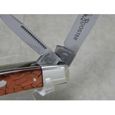 Fight'n Rooster Germany Celebrated Bronze Cracked Pearl Congress Knife - 1 of 70