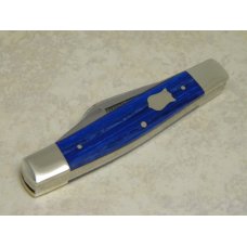 Fight'n Rooster Germany Celebrated Blue Wave "Yellow Jacket" Stockman Knife c.2006 - 1 of 600 Fight'n Rooster Germany Celebrated Blue Wave "Yellow Jacket" Stockman Knife c.2006 - 1 of 600