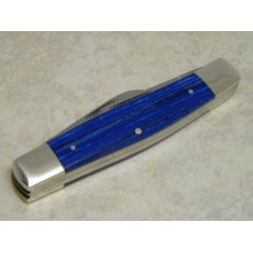 Fight'n Rooster Germany Celebrated Blue Wave "Yellow Jacket" Stockman Knife c.2006 - 1 of 600 Fight'n Rooster Germany Celebrated Blue Wave "Yellow Jacket" Stockman Knife c.2006 - 1 of 600