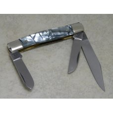 Fight'n Rooster Germany Celebrated Silver Pearl "Texas Longhorn" Stockman Knife c.1999 - 1 of 400 Fight'n Rooster Germany Celebrated Silver Pearl "Texas Longhorn" Stockman Knife c.1999 - 1 of 400