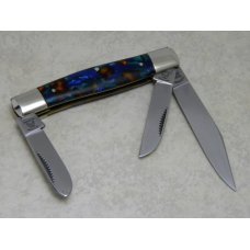 Fight'n Rooster Germany Celebrated End of Day "One Life To Live" Soap Opera Stockman Knife c.1996 Fight'n Rooster Germany Celebrated End of Day "One Life To Live" Soap Opera Stockman Knife c.1996