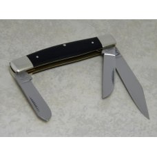 Fight'n Rooster Germany Celebrated Black "Air Borne 101st Clarksville, TN" Stockman Knife c.2005 Fight'n Rooster Germany Celebrated Black "Air Borne 101st Clarksville, TN" Stockman Knife c.2005