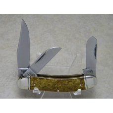Bulldog Brand Solingen Germany "No Etch" Gold Dust Sowbelly Knife c.1993