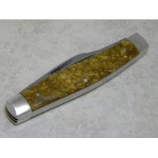 Bulldog Brand Solingen Germany "No Etch" Gold Dust Stockman Knife c.1994 Bulldog Brand Solingen Germany "No Etch" Gold Dust Stockman Knife c.1994
