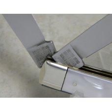 Bulldog Brand Hammer Forged Solingen Germany "Anno Domini" 2000 Pearl Trapper Knife Bulldog Brand Hammer Forged Solingen Germany "Anno Domini" 2000 Pearl Trapper Knife