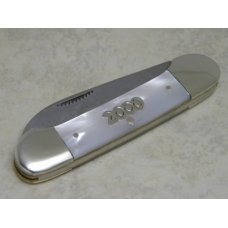 Bulldog Brand Hammer Forged Solingen Germany "Anno Domini" 2000 Pearl Canoe Knife Bulldog Brand Hammer Forged Solingen Germany "Anno Domini" 2000 Pearl Canoe Knife