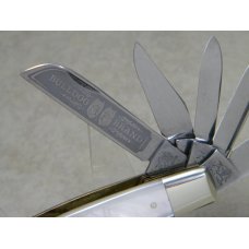 Bulldog Brand Hammer Forged Solingen Germany Genuine Mother of Pearl 10 Blade Congress Knife c.2001 Bulldog Brand Hammer Forged Solingen Germany Genuine Mother of Pearl 10 Blade Congress Knife c.2001