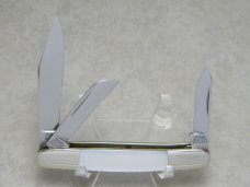 Fight'n Rooster Frank Buster Cutlery (Japan) Pearl 1980 NKCA Museum Founders Stockman Knife
