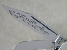 Fight'n Rooster Frank Buster Cutlery (Japan) Pearl 1980 NKCA Museum Founders Stockman Knife