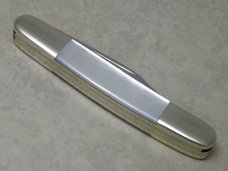 Fight'n Rooster Frank Buster Cutlery (Japan) Pearl 1980 NKCA Museum Founders Stockman Knife