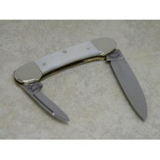 Battle Axe Brand Hickey & Shouse Germany Pearl "Apache Canoe" Mini Canoe Knife