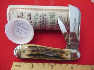  great Eastern ,Northfield UN-X-LD Burnt Stag Dog Leg Jack Pattern # 563211