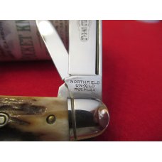 great Eastern ,Northfield UN-X-LD Burnt Stag Dog Leg Jack Pattern # 563211 great Eastern ,Northfield UN-X-LD Burnt Stag Dog Leg Jack Pattern # 563211