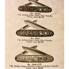 Vintage Schrade Switchblade Pamphlet Vintage Schrade Switchblade Pamphlet