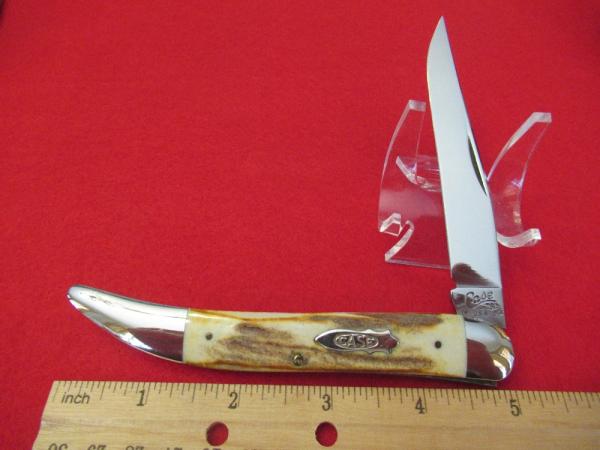 Case Classic Stag Handle Large Texas Toothpick Pattern # 51095 Case Classic Stag Handle Large Texas Toothpick Pattern # 51095