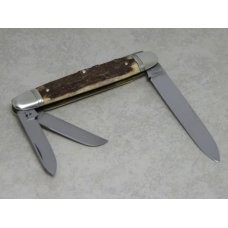 Kissing Crane Robt Klass Solingen Germany Stag 3235 XVIII Anglo Saxon Whittler Knife c.1979 Kissing Crane Robt Klass Solingen Germany Stag 3235 XVIII Anglo Saxon Whittler Knife c.1979