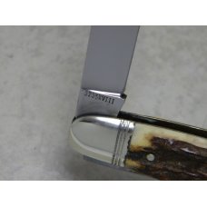 Kissing Crane Robt Klass Solingen Germany Stag 3235 XVIII Anglo Saxon Whittler Knife c.1979 Kissing Crane Robt Klass Solingen Germany Stag 3235 XVIII Anglo Saxon Whittler Knife c.1979