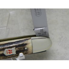 Kissing Crane Robt Klass Solingen Germany Stag 3235 XXIV Anglo Saxon Whittler Knife c.1985 Kissing Crane Robt Klass Solingen Germany Stag 3235 XXIV Anglo Saxon Whittler Knife c.1985
