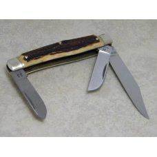 Kissing Crane Robt Klass Solingen Germany Stag 1235 XVIII Stockman Knife c.1979 Kissing Crane Robt Klass Solingen Germany Stag 1235 XVIII Stockman Knife c.1979