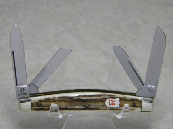 Kissing Crane Robt Klass Solingen Germany Stag #14 Congress Knife Kissing Crane Robt Klass Solingen Germany Stag #14 Congress Knife