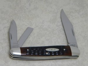Case XX USA 5 Dot (1975) Jigged Delrin 6380 Large Whittler Knife