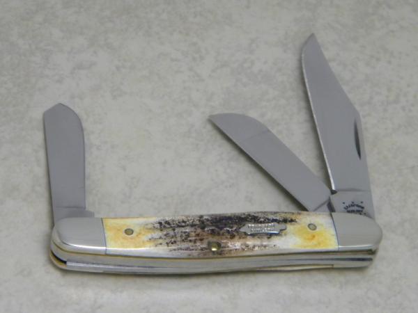 Bradford Cutlery USA (Case) 2011 Stag 5347 Stockman Knife Bradford Cutlery USA (Case) 2011 Stag 5347 Stockman Knife