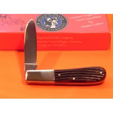 HAND MADE 2007 Bulldog Brand, Single Blade Barlow w/ Winter Bottom Bone Handles -M/NM HAND MADE 2007 Bulldog Brand, Single Blade Barlow w/ Winter Bottom Bone Handles -M/NM