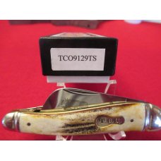 Titusville Cutlery By Queen Stag Handle Stockman Pattern # TC09129TS Titusville Cutlery By Queen Stag Handle Stockman Pattern # TC09129TS